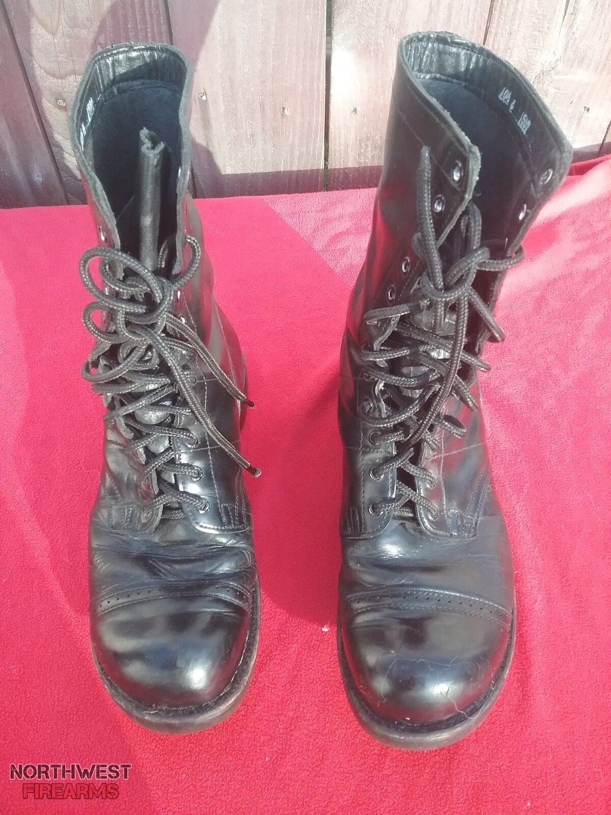 1960s Corcoran jump boots US made 10 1/2 E | Northwest Firearms