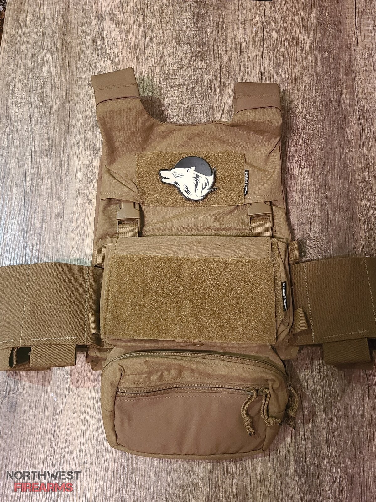 Spiritus Systems LV-119 Rear Covert Plate Bag Large USA Made