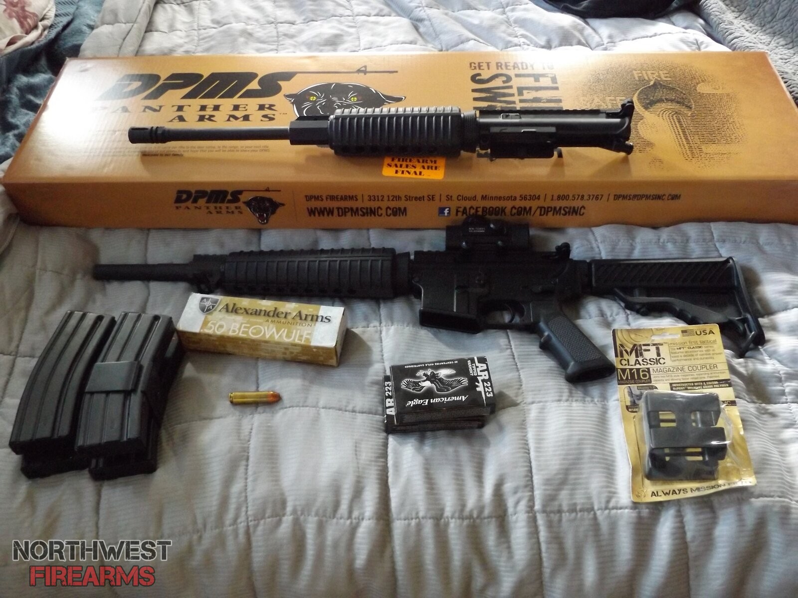 50 Alexander Arms Beowulf Upper Package Northwest Firearms