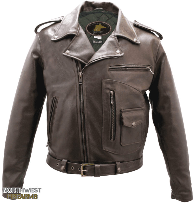 WTS WA - Hillside Leather Brown D Pocket Motorcycle Jacket | Northwest ...