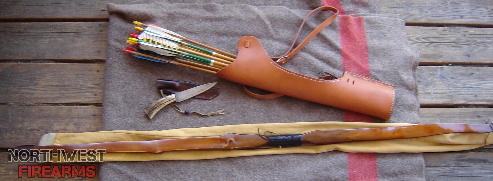 55# Osage Orange Longbow , made by Brisky Bows